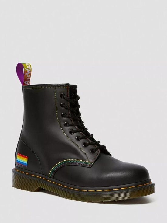 Dr. Martens Other - DR. MARTENS Unisex 1460 For Pride Smooth Leather Lace Up Boots Size 8M/9W Black
